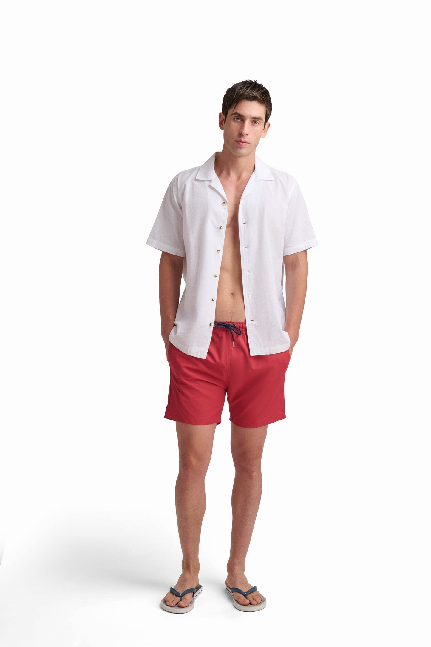 Red Swim Shorts