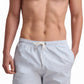 Light Blue Striped Swim Shorts