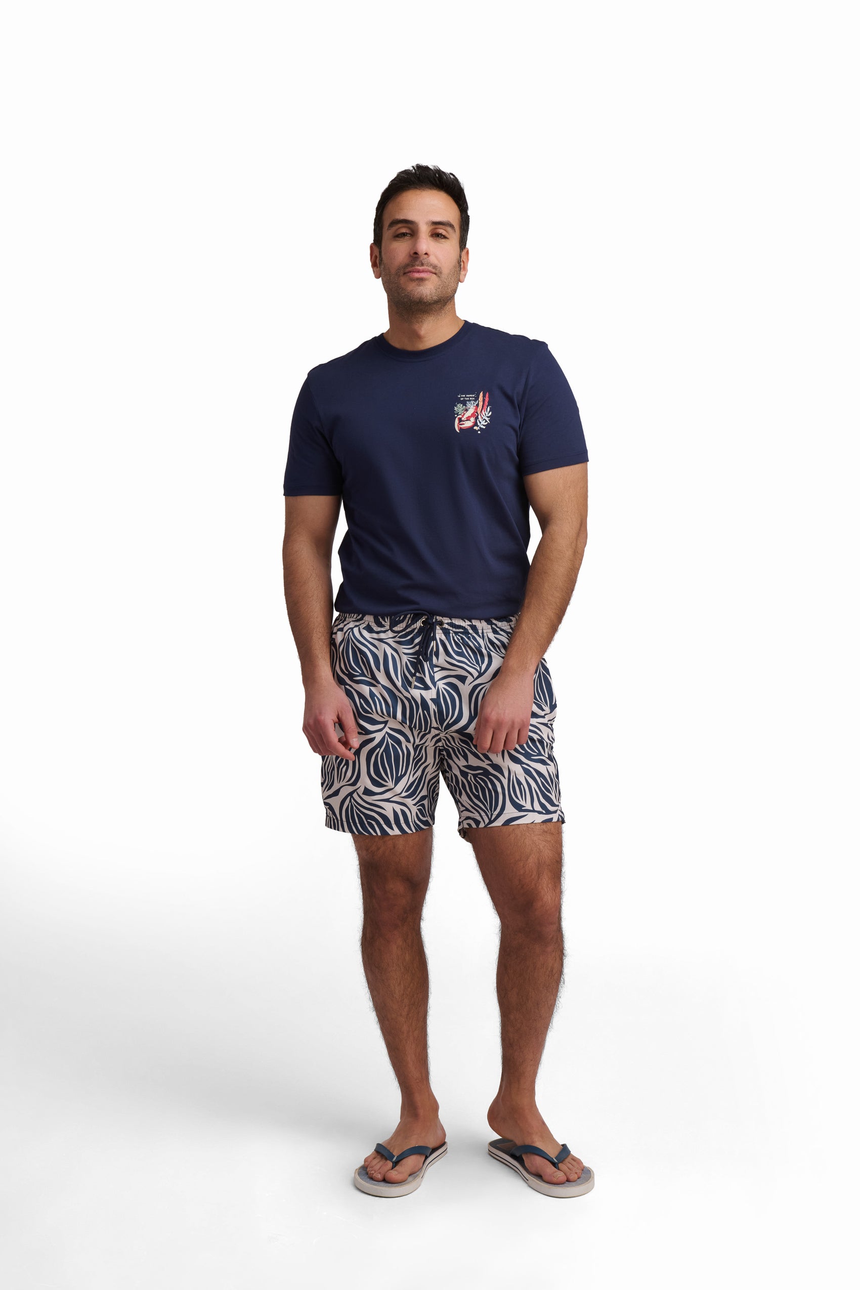 شورت سباحة منقوش