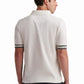 Off-White Zip Polo Shirt
