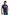 Navy Run Cotton T-Shirt