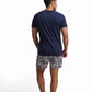 Navy Graphic Cotton T-Shirt