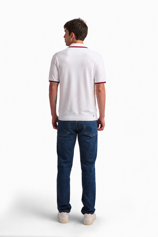 Double Stripe Polo