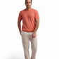 Coral Textured Short Sleeve T-Shirt