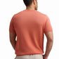 Coral Textured Short Sleeve T-Shirt