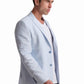 Light Blue Linen Blazer