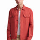 Rust Utility Shirt Jacket