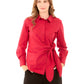 Chic Wrapped Cotton Shirt