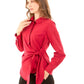 Chic Wrapped Cotton Shirt