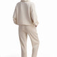 Cream Petal Zip Jacket