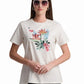 Cotton Floral Print T-Shirt