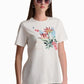 Cotton Floral Print T-Shirt