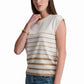 Neutral Stripe Summer Top