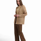 Soft Neutral Open Cardigan