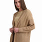Soft Neutral Open Cardigan