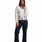 Ocean Whisper Embroidered Cotton Jacket
