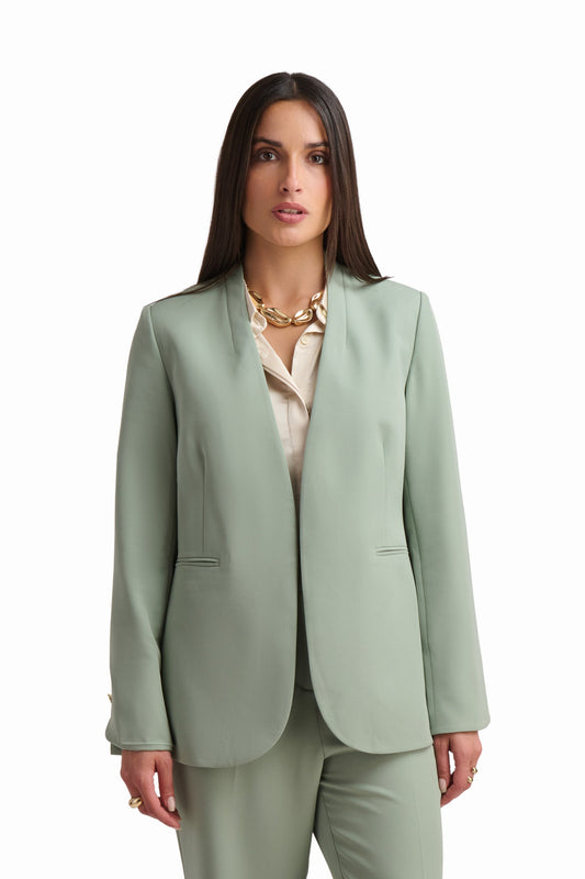Sage Green Tailored Blazer