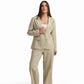 Elegant Linen Blend Blazer