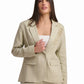 Elegant Linen Blend Blazer