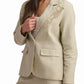 Elegant Linen Blend Blazer