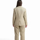 Elegant Linen Blend Blazer