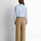 Cotton Buttoned Shirt - Baby Blue