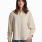 Cream Cotton-Linen Shirt
