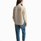 Cream Cotton-Linen Shirt