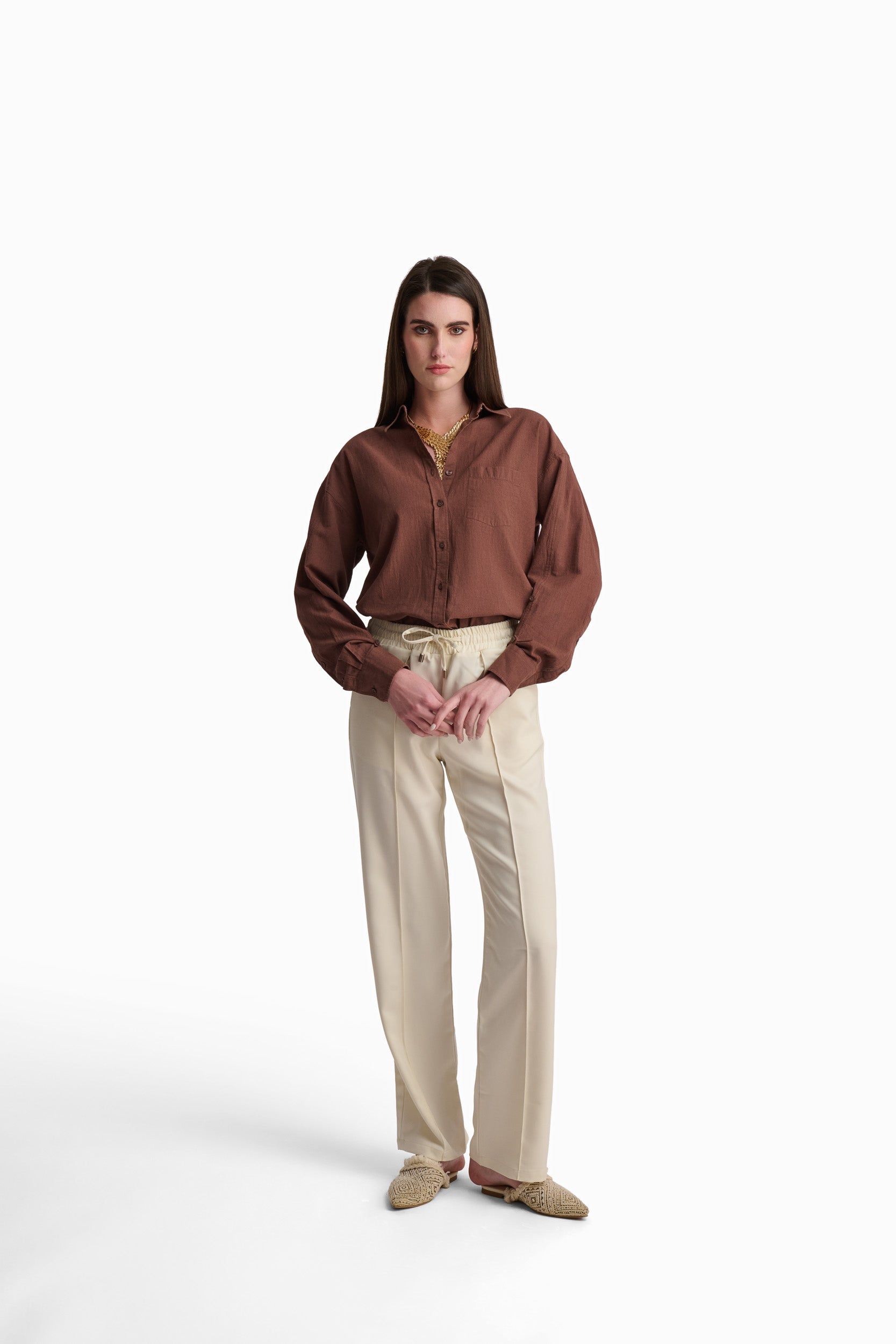 Mocha Muse Relaxed Shirt
