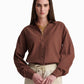 Cream Cotton-Linen Shirt