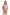 Blush Keyhole Neck Blouse