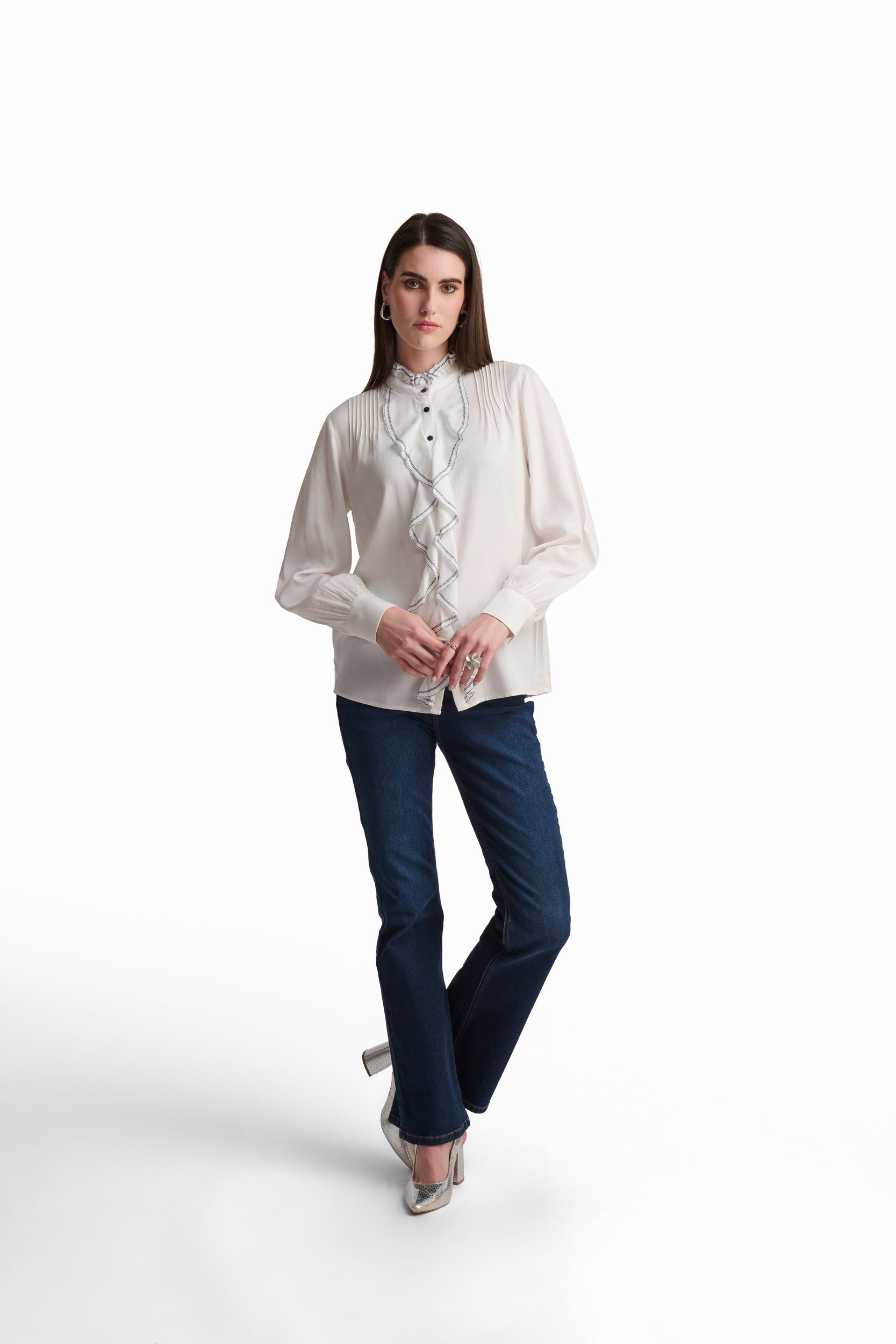 Pearl Cascade Blouse