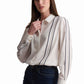 White Shirt With Contrast Stripe Detailing