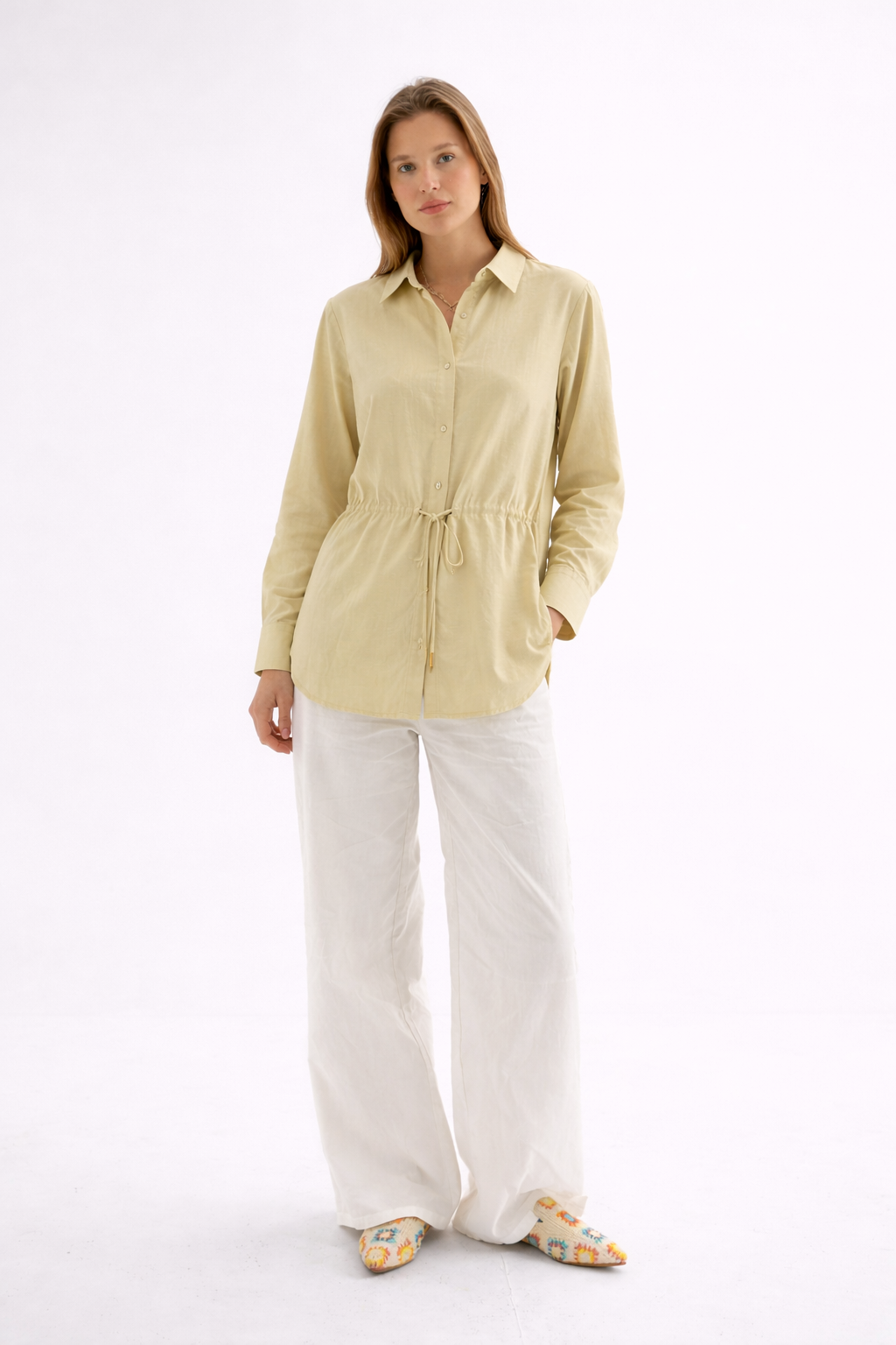 تونيك بيج بحزام خصر قابل للتعديل