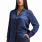 Deep Blue Textured Shirt