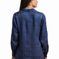 Deep Blue Textured Shirt