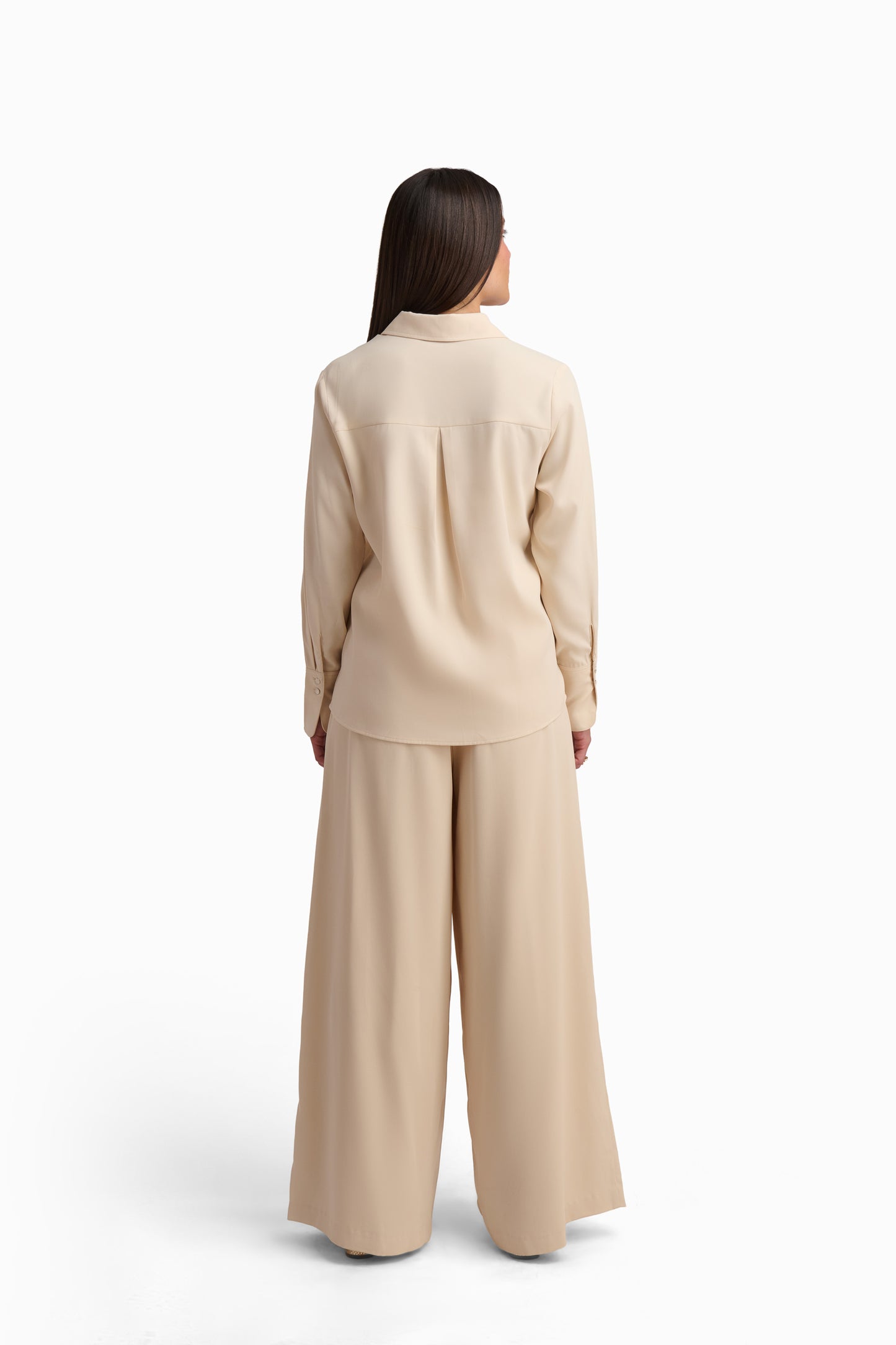 Beige Utility Blouse