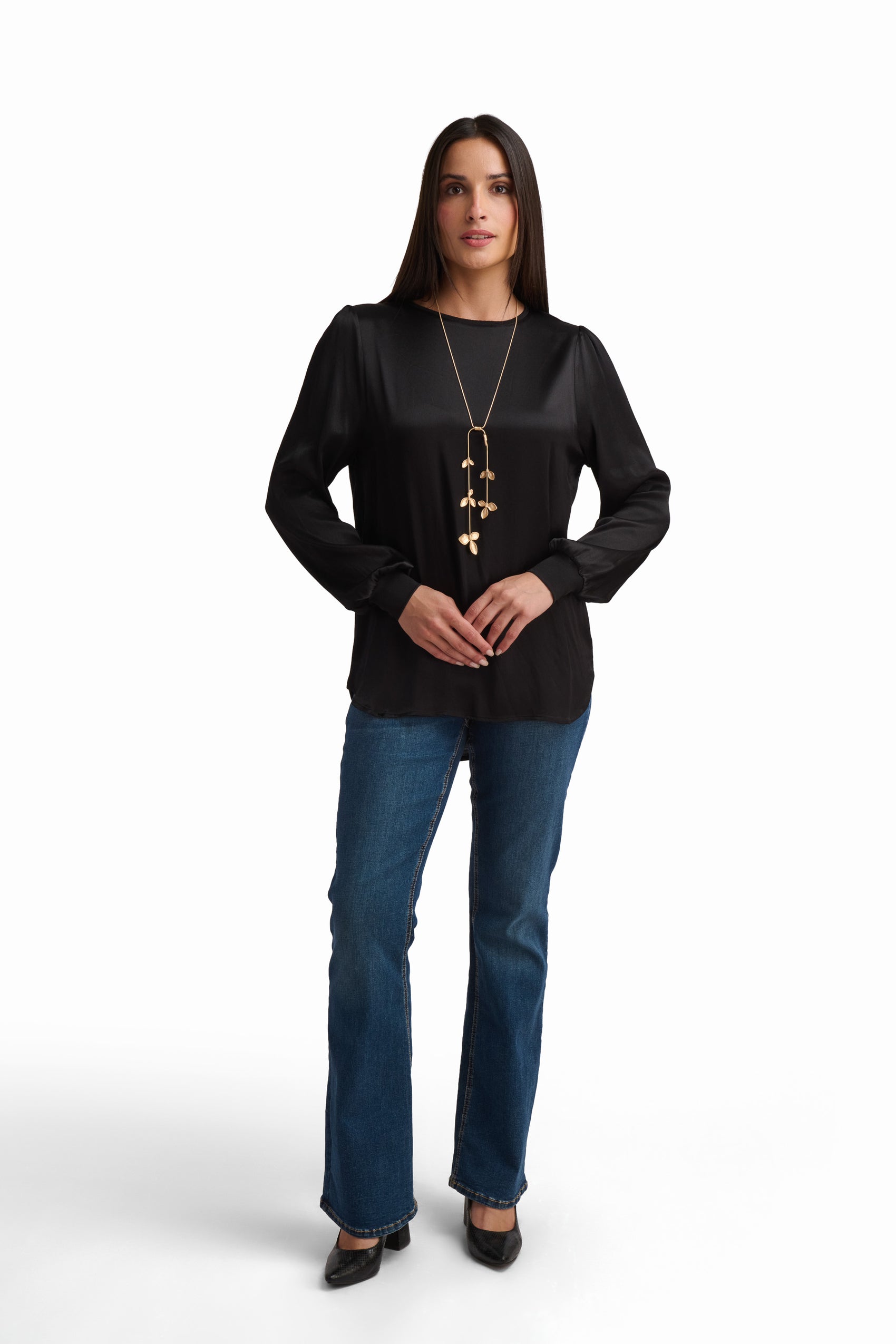 Black Long Sleeve Blouse