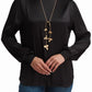 Black Long Sleeve Blouse