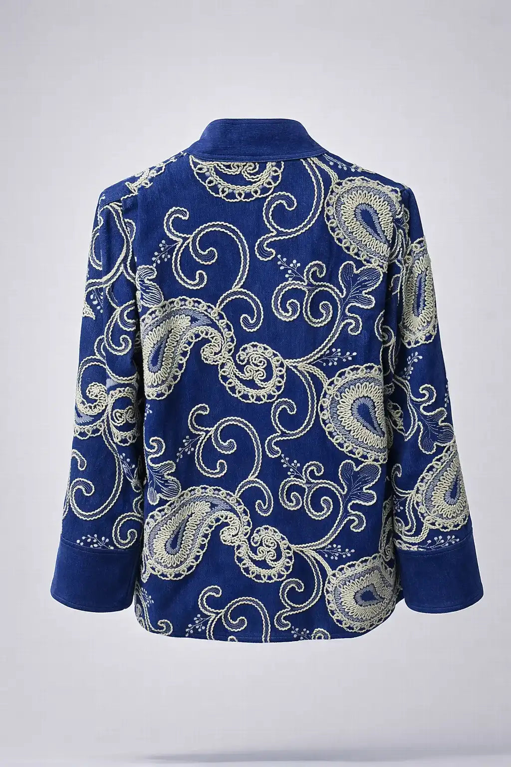 Heritage Print Open Cardigan