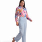 Multicolor Printed Ramie Shirt