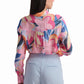 Multicolor Printed Ramie Shirt