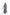 Blue Patchwork Print Viscose Maxi Dress