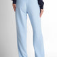 Tailored High-Waist Pants - Light Blue