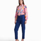 Royal Blue Straight-Leg Pants