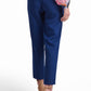 Royal Blue Straight-Leg Pants