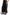 Black Wide-Leg Trousers with Lace Detail