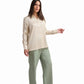 Light Green Straight-Leg Trousers