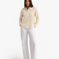 Beige Lace Button Shirt