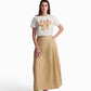 Golden Bloom Graphic T-Shirt